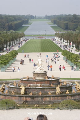 Jardines de Versalles - Versalles - Paris - Viajes. Fotos e imágenes de París..