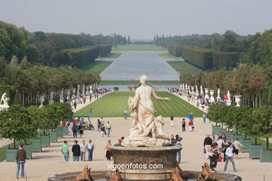 Gardens of Versailles - Versalles - Paris - Images and pics of travels and trips. France.