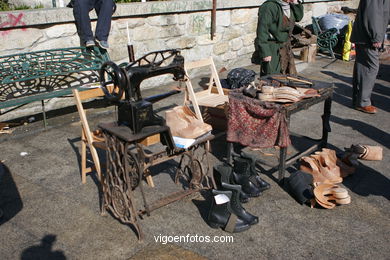 TALLERES DE ARTESANOS. FIESTA DE LA ARRIBADA - BAIONA