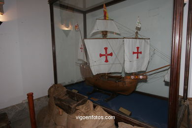 EXPOSICIÓN DE MERCANCÍAS DE AMÉRICA EN LA FIESTA DE LA ARRIBADA - BAIONA