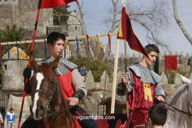 TORNEIO MEDIEVAL DE CABALLEROS - FESTA DÁ ARRIBADA - BAIONA