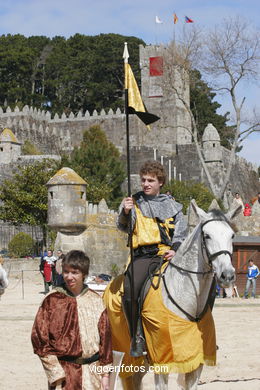 TORNEO MEDIEVALE CAVALIERI - FESTA DA arrivo - BAIONA