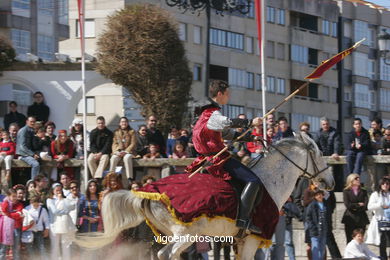 MEDIEVAL KNIGHTS TOURNAMENT - FESTA DA arrival - BAIONA