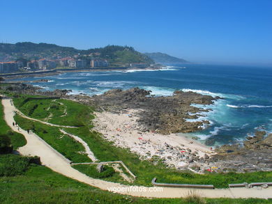 PLAYA OS FRADES DE BAIONA