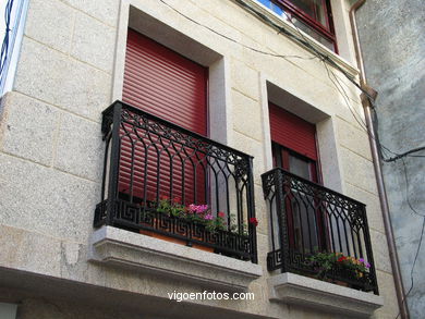 Casco viejo de Cangas 