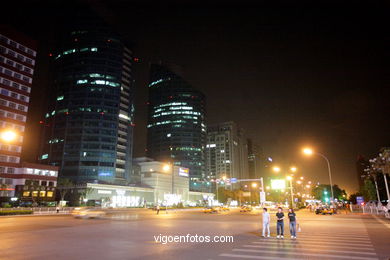 Calles de Beijing. 