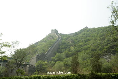 The Great Wall of China. 