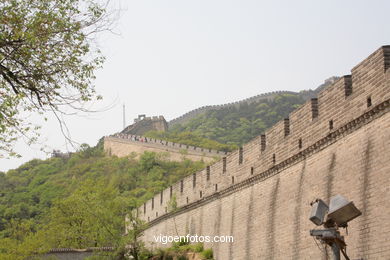 The Great Wall of China. 