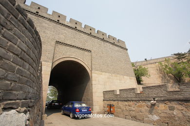 The Great Wall of China.