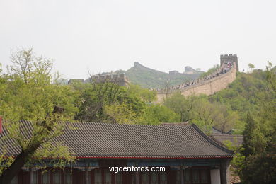 The Great Wall of China. 