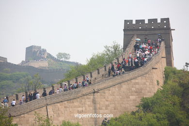 A Grande Muralha China. 