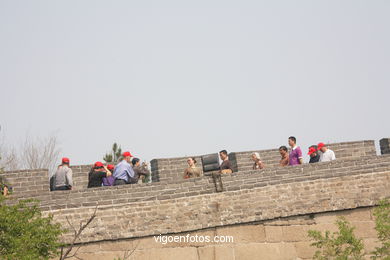 The Great Wall of China. 