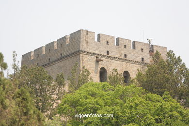 The Great Wall of China. 