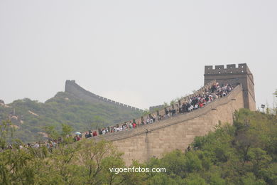 The Great Wall of China.