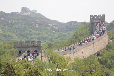 The Great Wall of China.