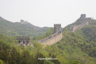 The Great Wall of China. 