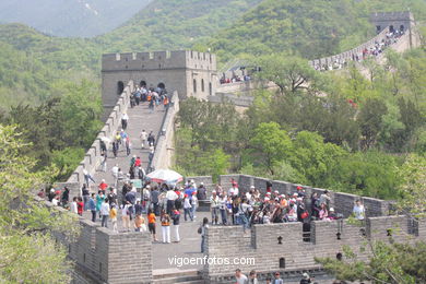 The Great Wall of China.