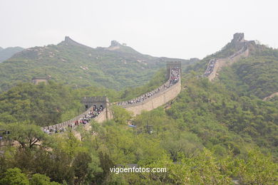 The Great Wall of China. 