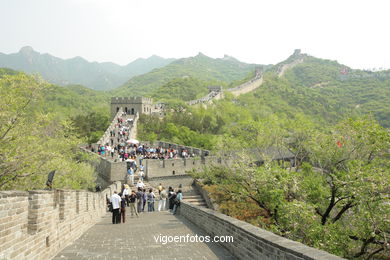 The Great Wall of China. 