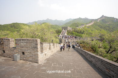 The Great Wall of China. 