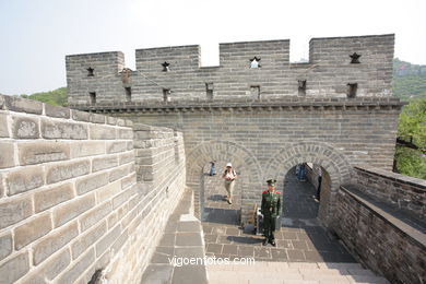 The Great Wall of China.