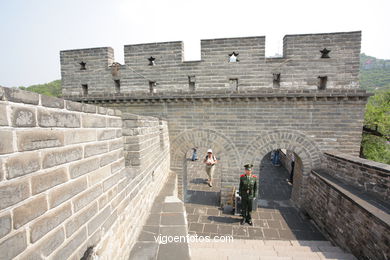 The Great Wall of China. 