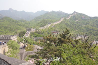 The Great Wall of China. 