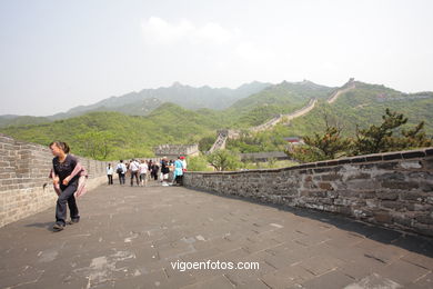 The Great Wall of China. 