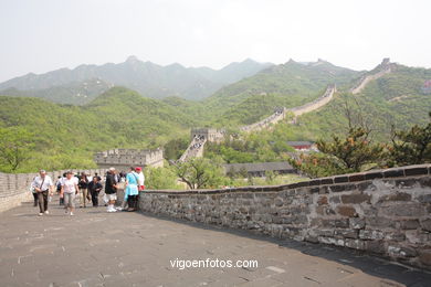 The Great Wall of China. 