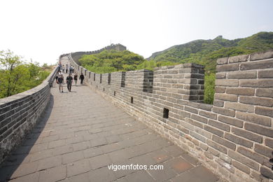 The Great Wall of China.