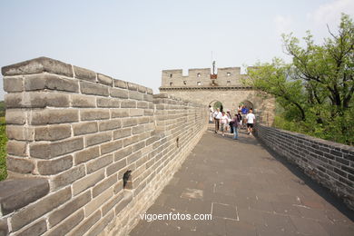 The Great Wall of China. 