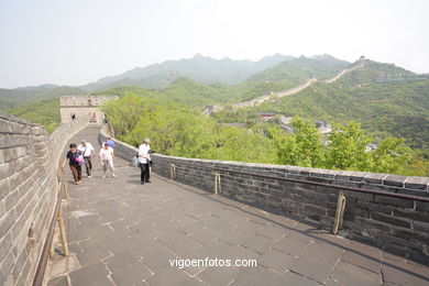 The Great Wall of China. 