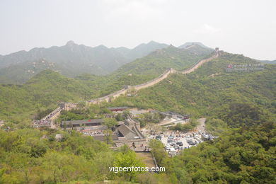 The Great Wall of China.