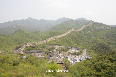 The Great Wall of China. 