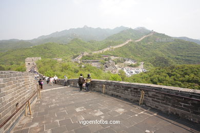 The Great Wall of China. 