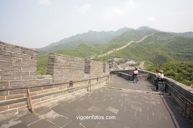 The Great Wall of China. 