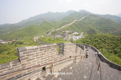 The Great Wall of China.