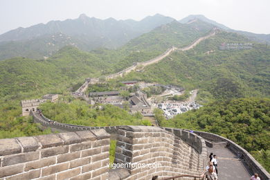 The Great Wall of China. 