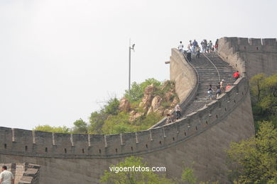 The Great Wall of China. 