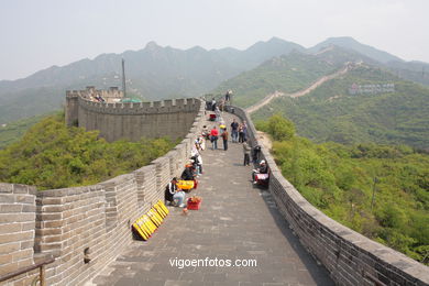 The Great Wall of China.