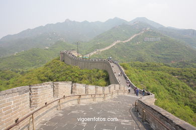 The Great Wall of China. 