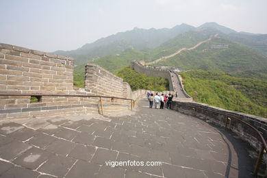 The Great Wall of China. 