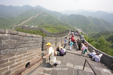 The Great Wall of China.