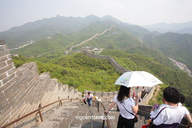 The Great Wall of China. 