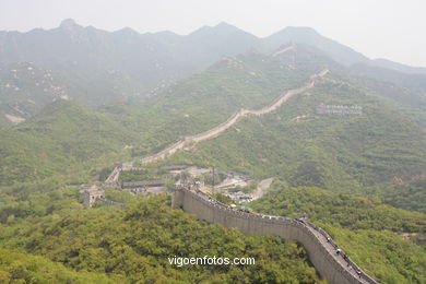 The Great Wall of China. 