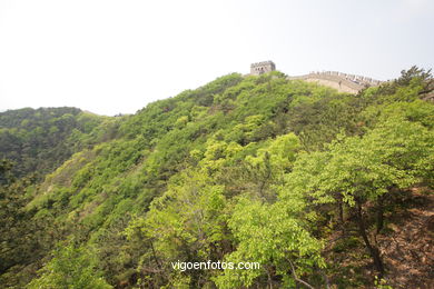 The Great Wall of China. 