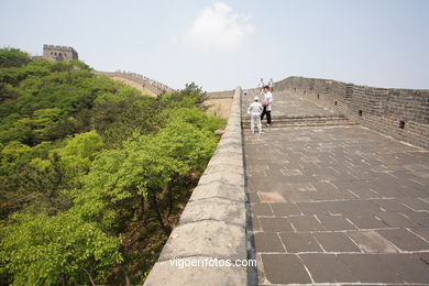 The Great Wall of China. 