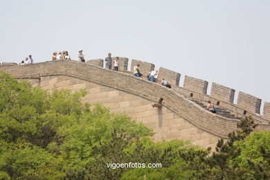 The Great Wall of China. 