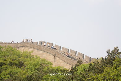 The Great Wall of China. 