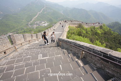 The Great Wall of China. 